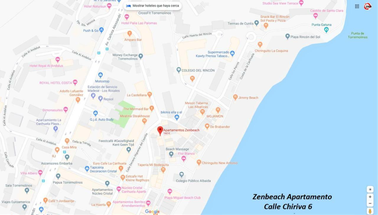 Zenbeach 1A Playa Carihuela Torremolinos Exterior photo
